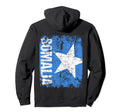 Somalia Flag Distressed Somalia Hoodie - Streetwear Style Unisex - T-Shirt, Sweatshirt, Hoodie
