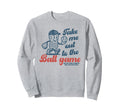 Take Me Out To Ball Game Baseball Sweatshirt - Custom Art Print Unisex - T-Shirt, Sweatshirt, Hoodie