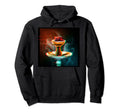 Aesthetic Shisha Glitch Steam Hookah Hoodie - Fun Novelty Design Men Women - T-Shirt, Sweatshirt, Hoodie
