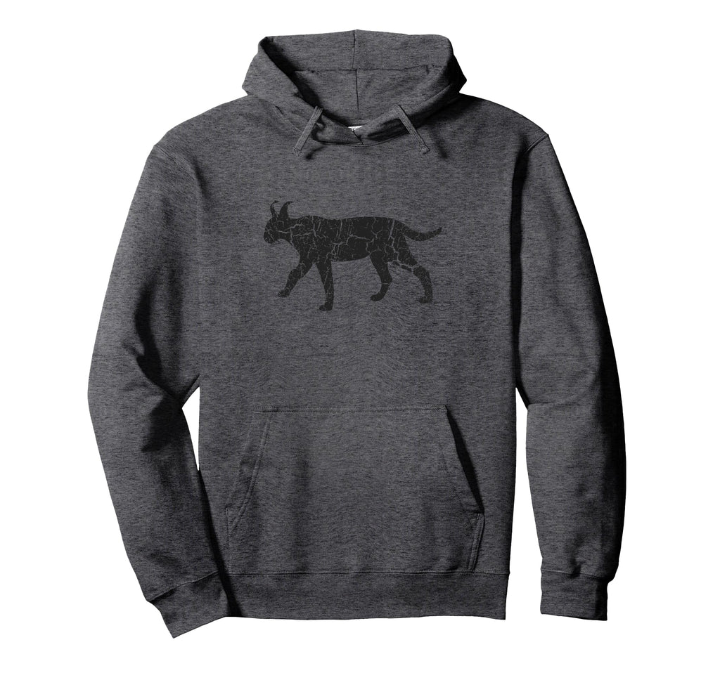 Lynx Distressed Lynx Hoodie - Graphic Print Unisex - T-Shirt, Sweatshirt, Hoodie