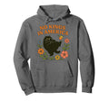 No Kings America We People Boho Floral Hoodie - Minimalist Print Men Women - T-Shirt, Sweatshirt, Hoodie