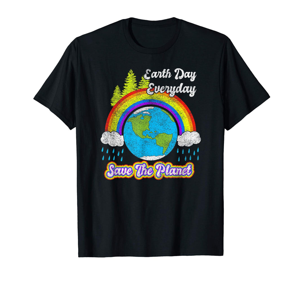 Save Planet Rainbow 2021 Earth T-Shirt - Casual Everyday Wear for Adults - T-Shirt, Sweatshirt, Hoodie