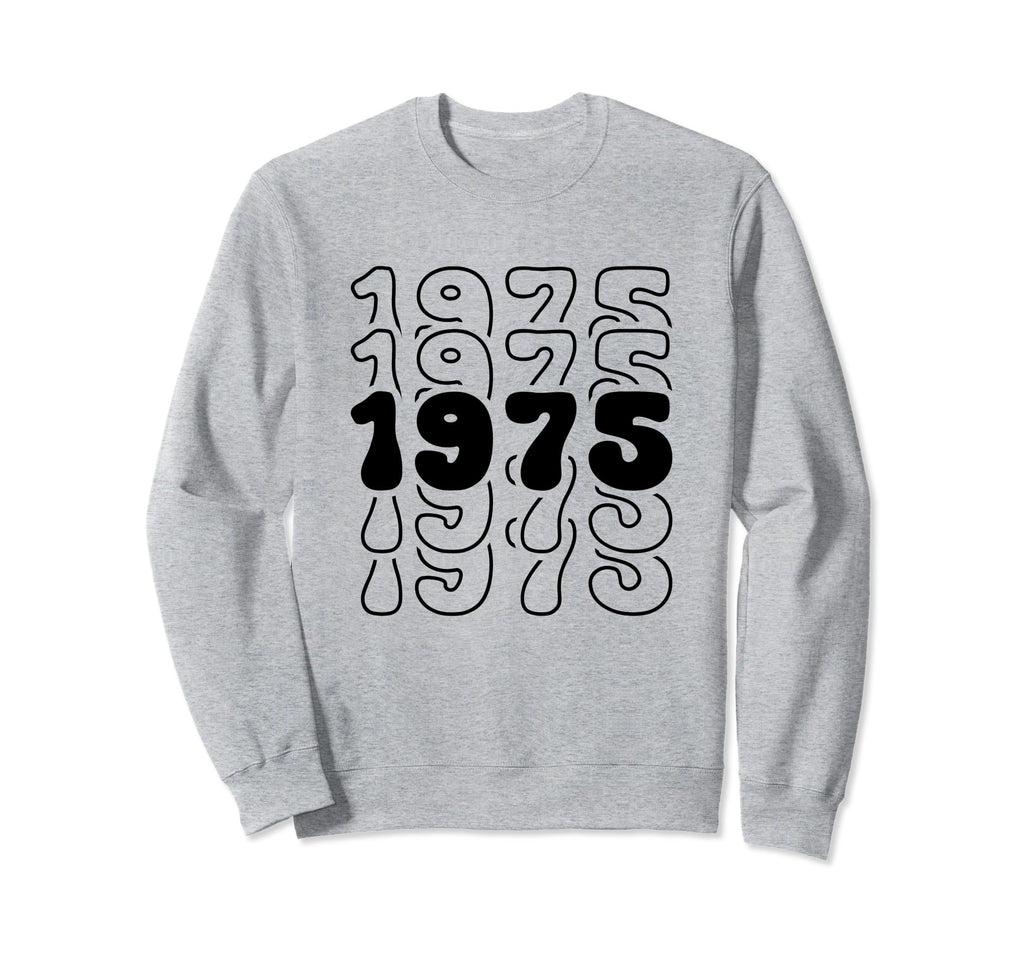 49 Year Old Groovy 49Th Birthday Boho Sweatshirt - Minimalist Print Unisex - T-Shirt, Sweatshirt, Hoodie