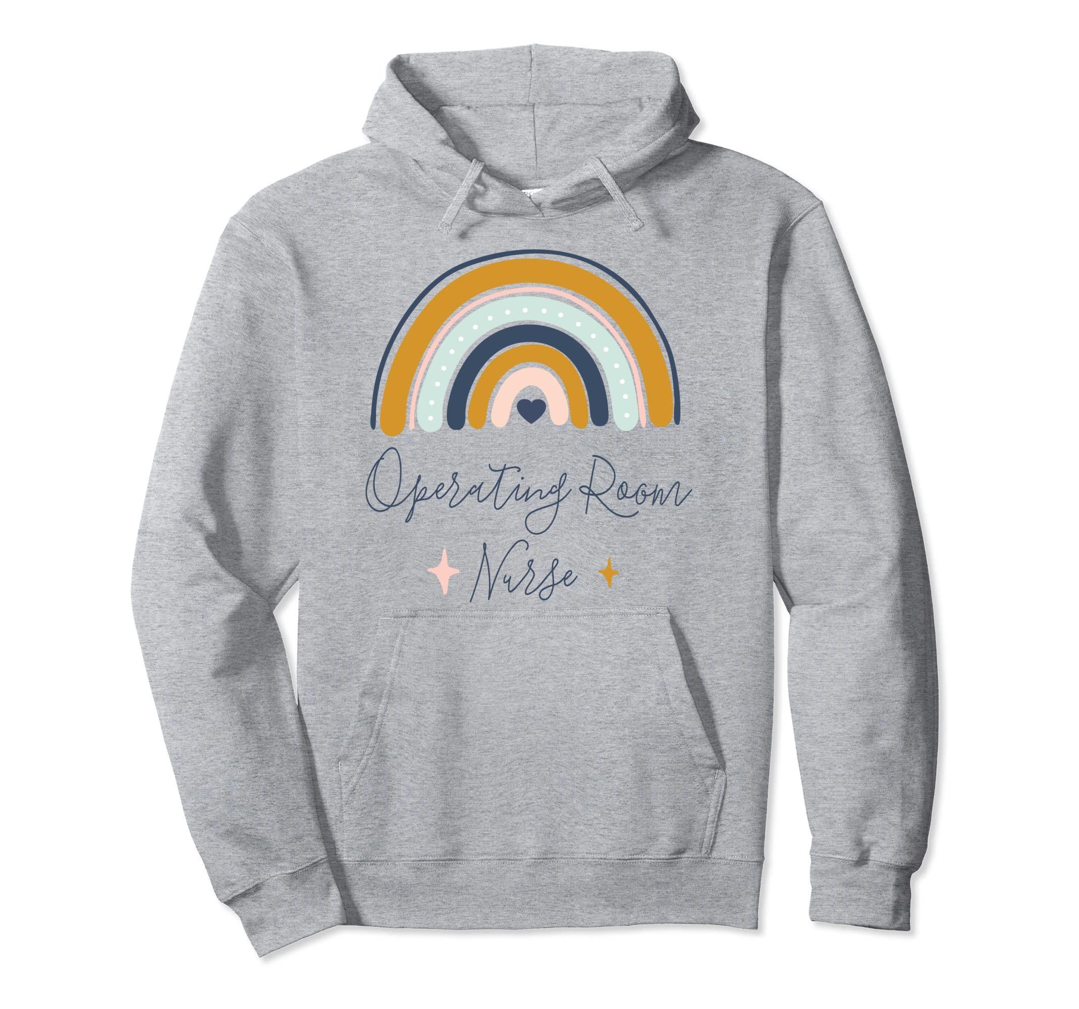 Operating Room Nurse Boho Rainbow Hoodie - Casual Everyday Wear for Adults - T-Shirt, Sweatshirt, Hoodie