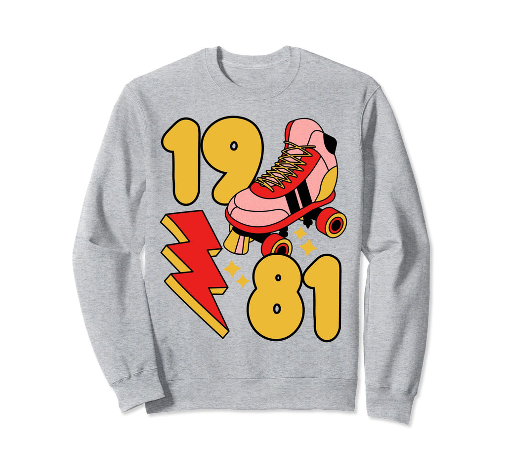 1980 Roller Skate 80S Nostalgia Sweatshirt - Custom Art Print Men Women - T-Shirt, Sweatshirt, Hoodie