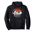 Banff National Park And Distressed Hoodie - Aesthetic Graphic for Adults - T-Shirt, Sweatshirt, Hoodie