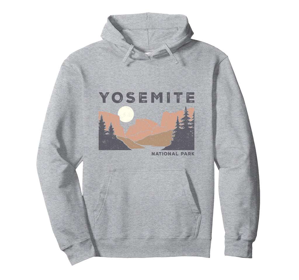 Yosemite Half Dome National Park Womens Hoodie - Trendy Graphic for Adults - T-Shirt, Sweatshirt, Hoodie