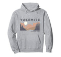 Yosemite Half Dome National Park Womens Hoodie - Trendy Graphic for Adults - T-Shirt, Sweatshirt, Hoodie