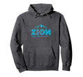 Zion National Park Utah Mountain Hoodie - Aesthetic Graphic for Adults - T-Shirt, Sweatshirt, Hoodie