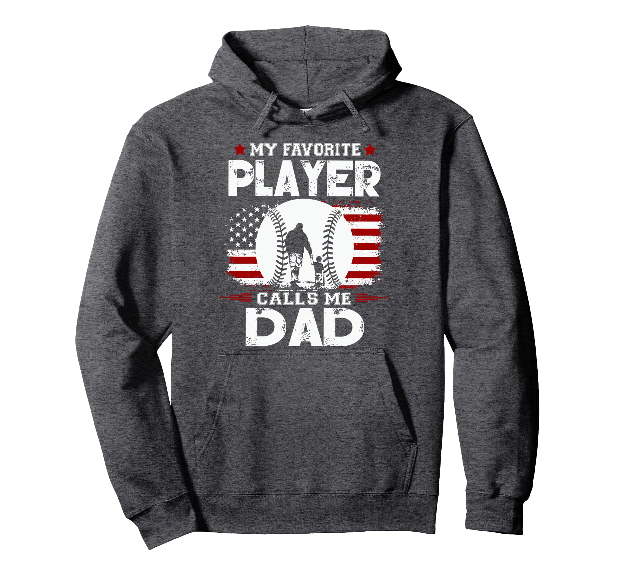 My Favorite Baseball Player Calls Hoodie - Casual Everyday Wear for Adults - T-Shirt, Sweatshirt, Hoodie