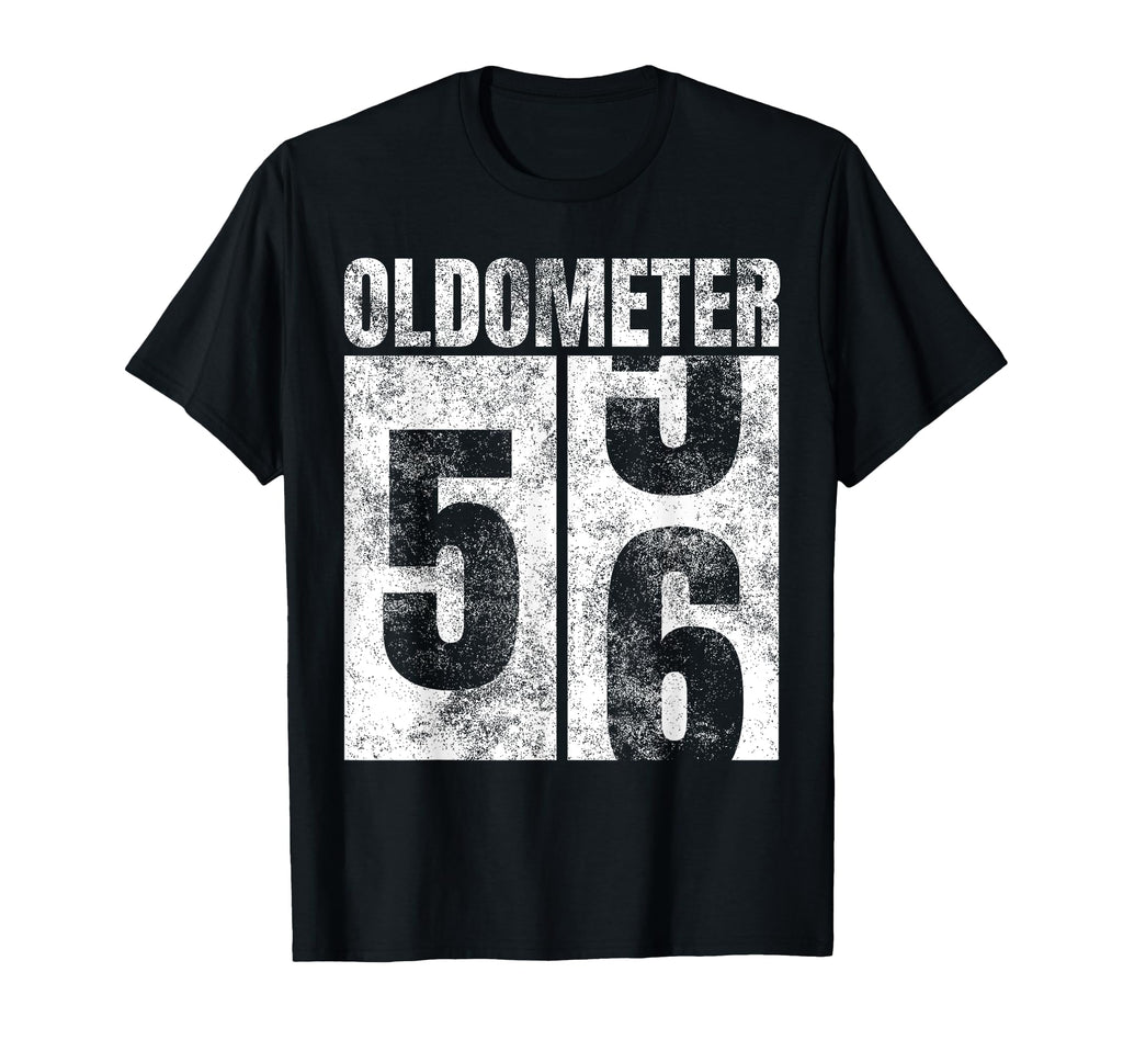 Oldometer 55 56 Yrs Old Bday 56Th T-Shirt - Fun Novelty Design for Adults - T-Shirt, Sweatshirt, Hoodie