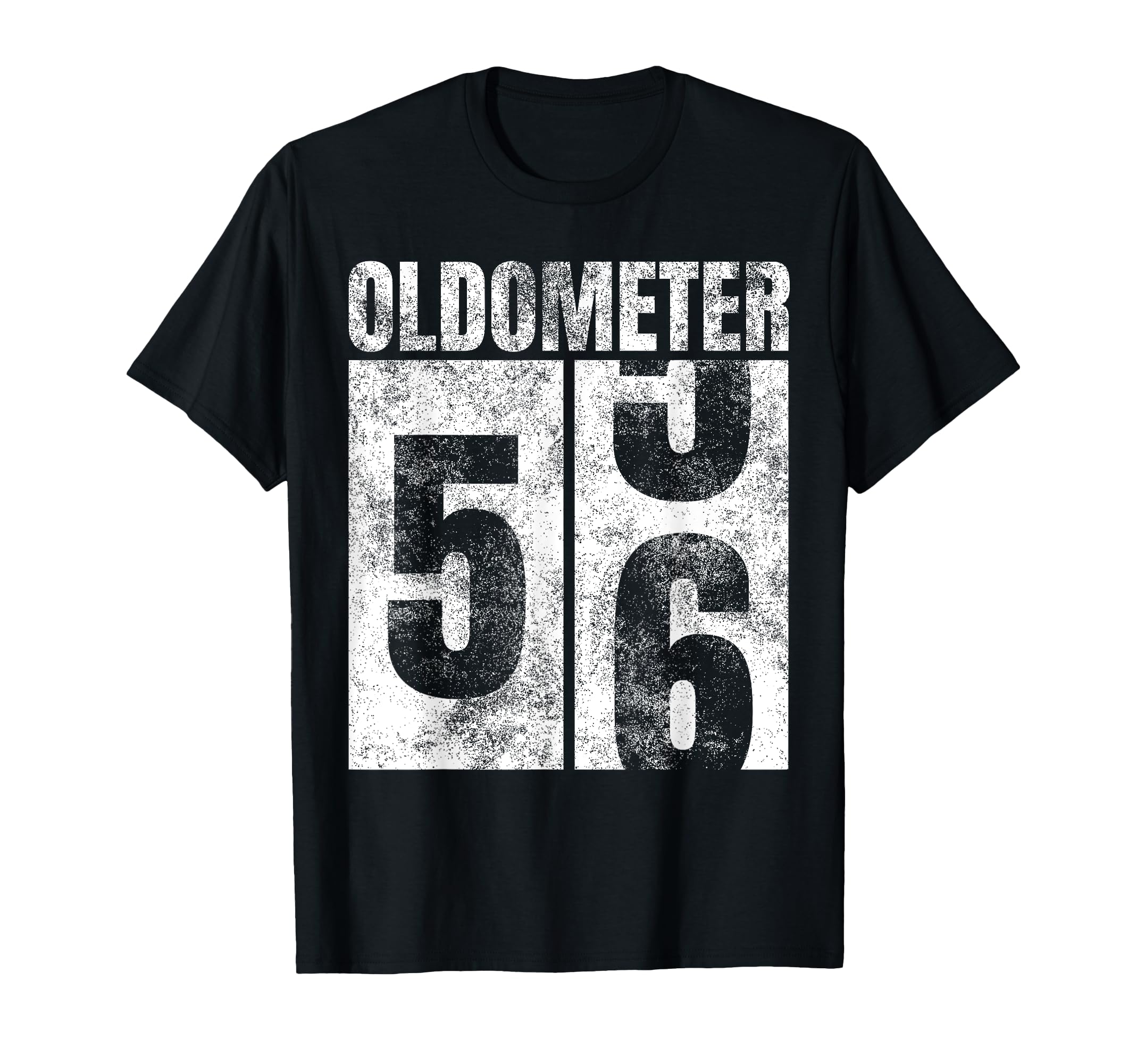 Oldometer 55 56 Yrs Old Bday 56Th T-Shirt - Fun Novelty Design for Adults - T-Shirt, Sweatshirt, Hoodie
