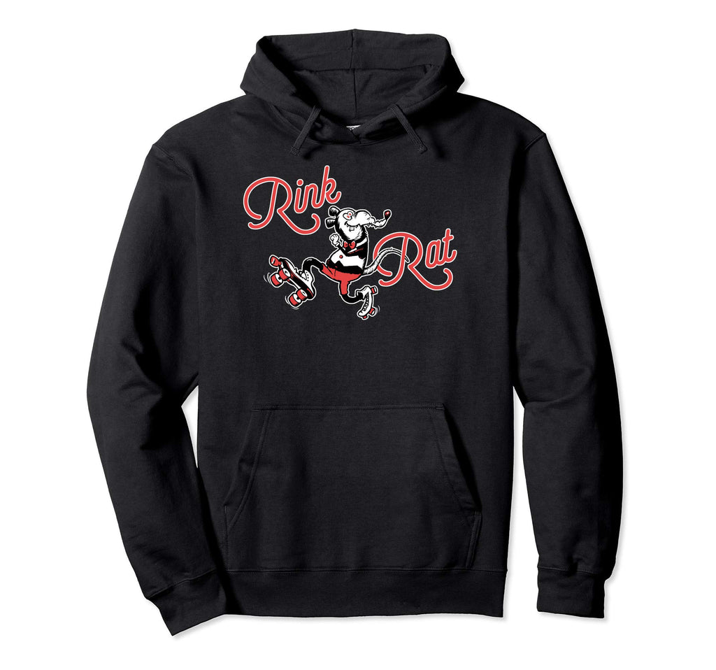 Roller Skating Rink Rat 1970S Hoodie - Casual Everyday Wear for Adults - T-Shirt, Sweatshirt, Hoodie