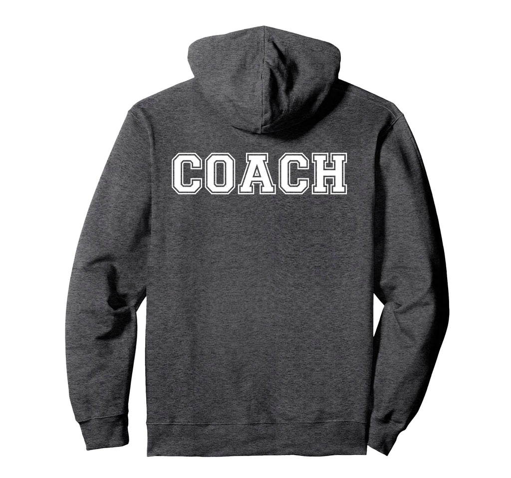 Coach Logo Lettering Back Hoodie - Custom Art Print Unisex - T-Shirt, Sweatshirt, Hoodie