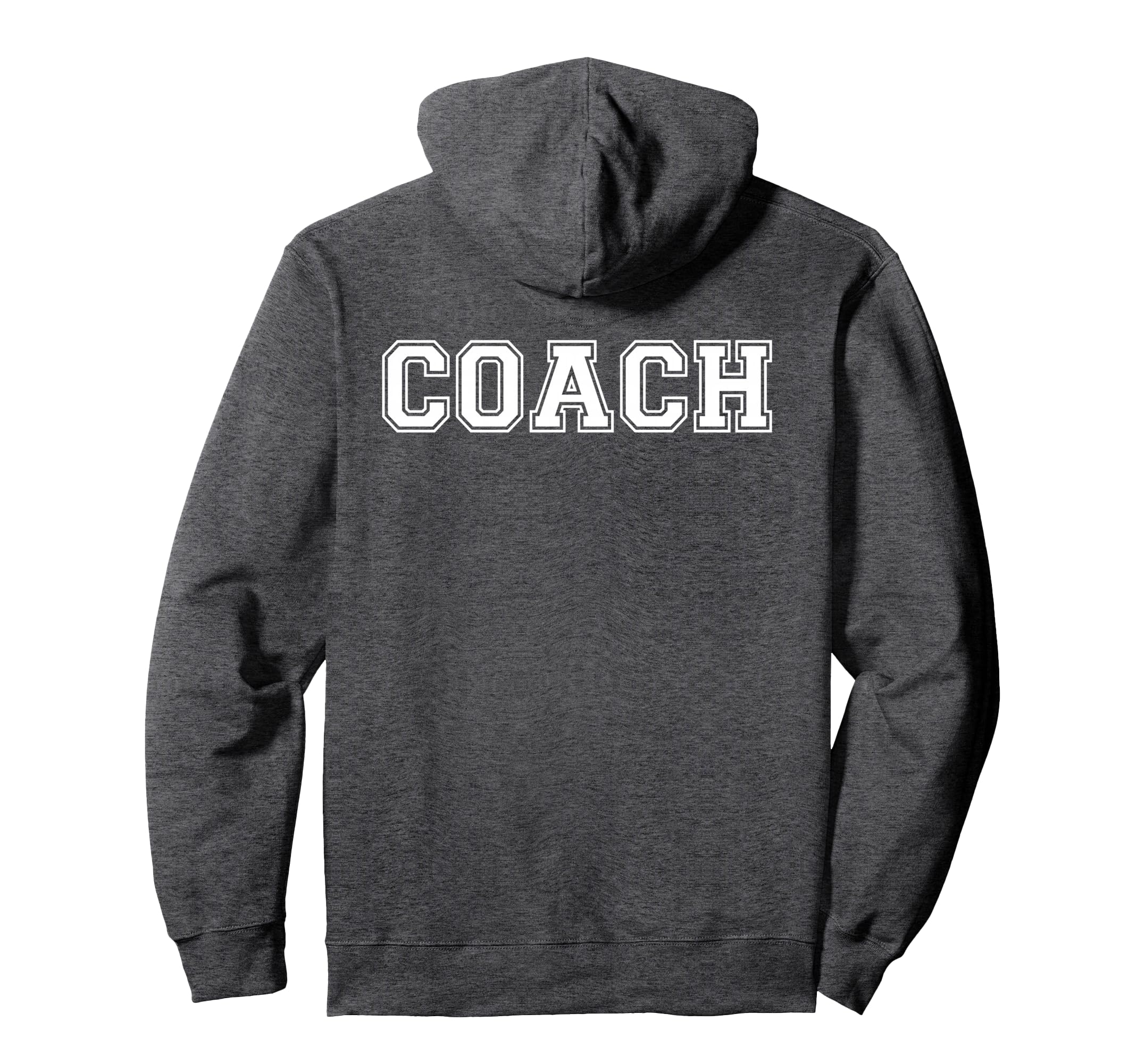 Coach Logo Lettering Back Hoodie - Custom Art Print Unisex - T-Shirt, Sweatshirt, Hoodie