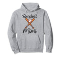 Baseball Mimi Family Matching Mimi Baseball Hoodie - Graphic Print Unisex - T-Shirt, Sweatshirt, Hoodie