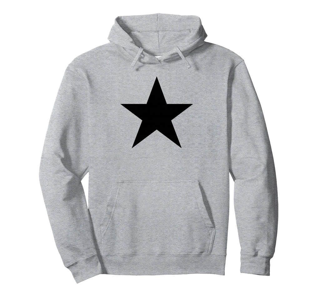 Black Star Y2K Aesthetic Gorpcore Aesthetic Hoodie - Unique Graphic Unisex - T-Shirt, Sweatshirt, Hoodie