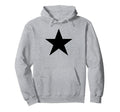 Black Star Y2K Aesthetic Gorpcore Aesthetic Hoodie - Unique Graphic Unisex - T-Shirt, Sweatshirt, Hoodie