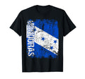 Honduras Flag Distressed Honduras T-Shirt - Aesthetic Graphic Men Women - T-Shirt, Sweatshirt, Hoodie