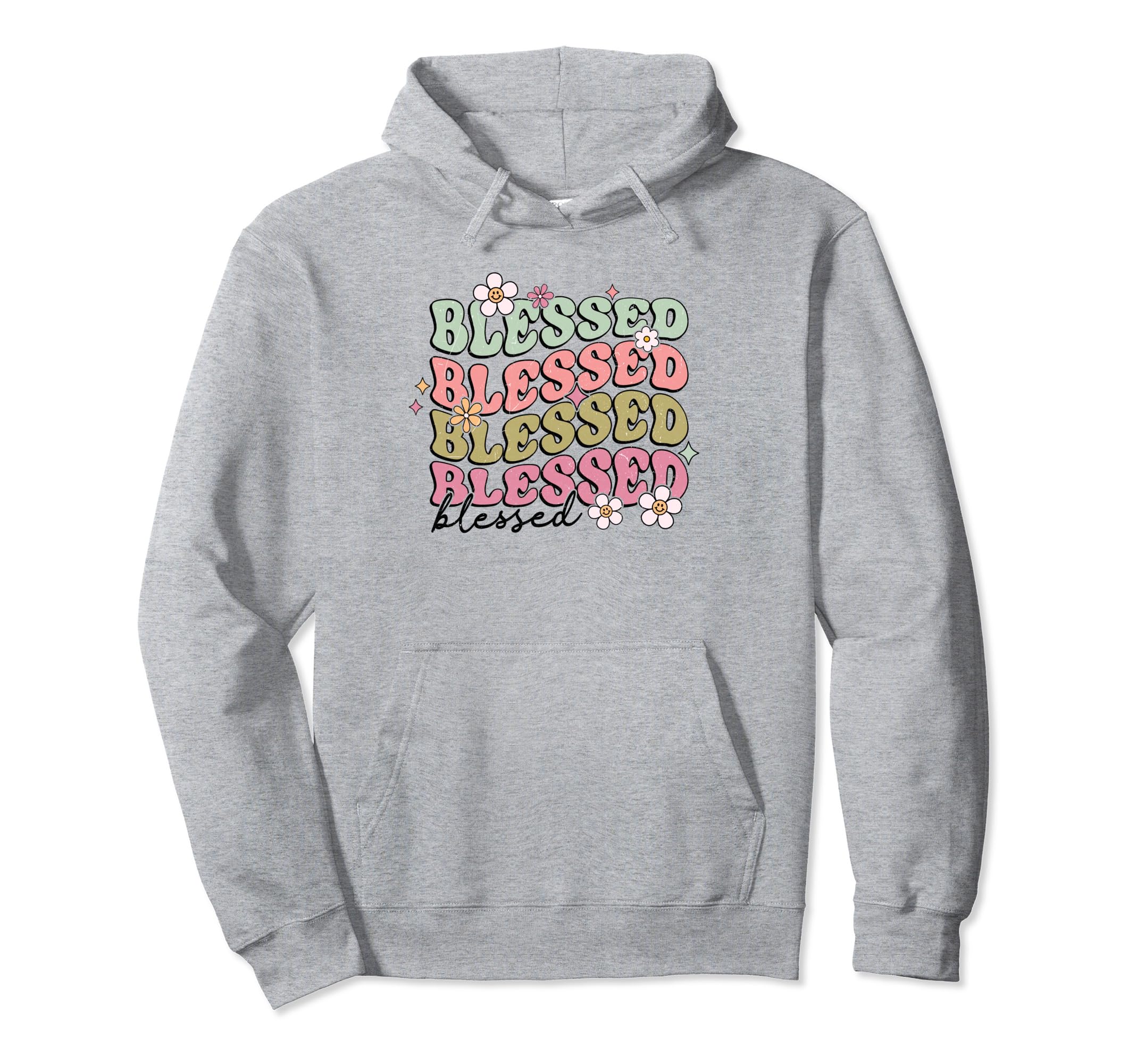 Boho Blessed Religious Jesus Bible Hoodie - Minimalist Print Unisex - T-Shirt, Sweatshirt, Hoodie