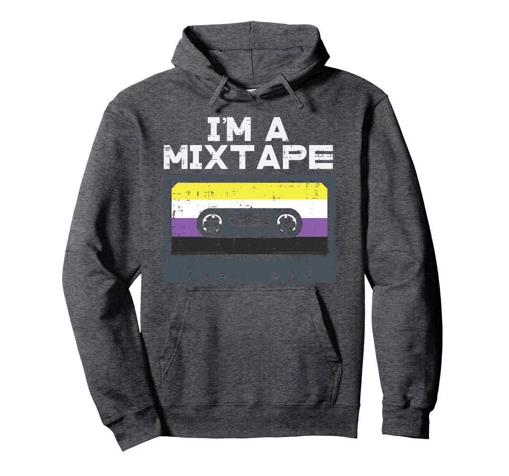 Im Mixtape Cassette Lgbtq Non Hoodie - Casual Everyday Wear for Adults - T-Shirt, Sweatshirt, Hoodie
