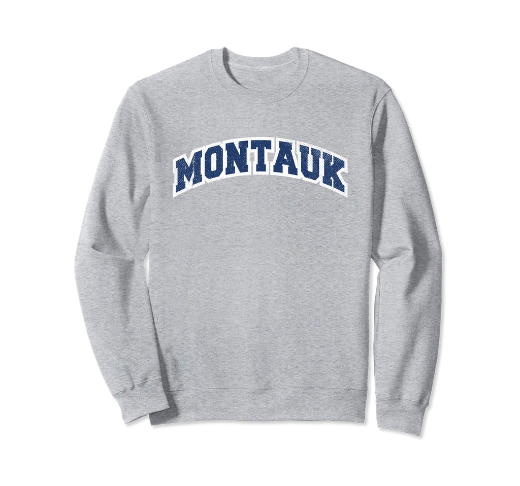 Montauk New York Varsity Sweatshirt - Trendy Graphic for Adults - T-Shirt, Sweatshirt, Hoodie