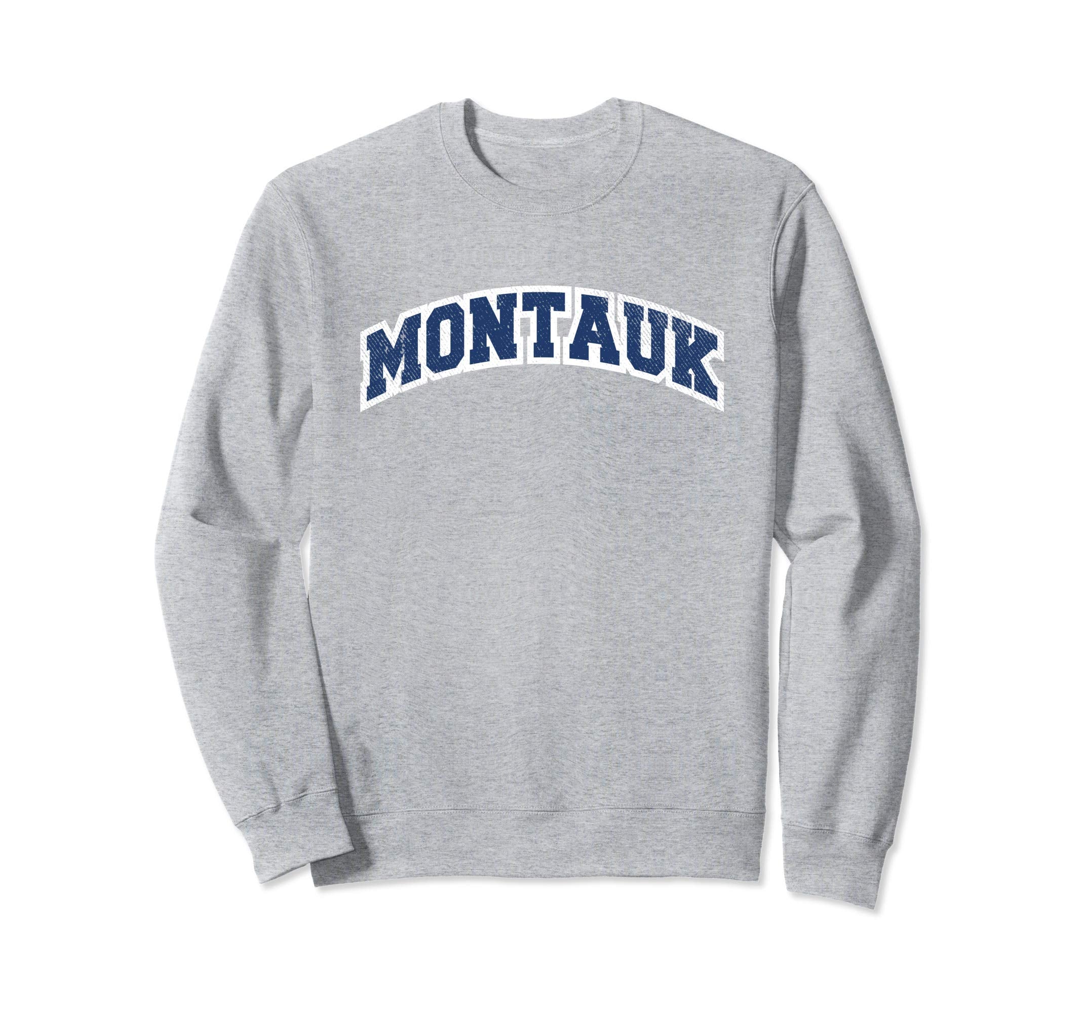 Montauk New York Varsity Sweatshirt - Trendy Graphic for Adults - T-Shirt, Sweatshirt, Hoodie