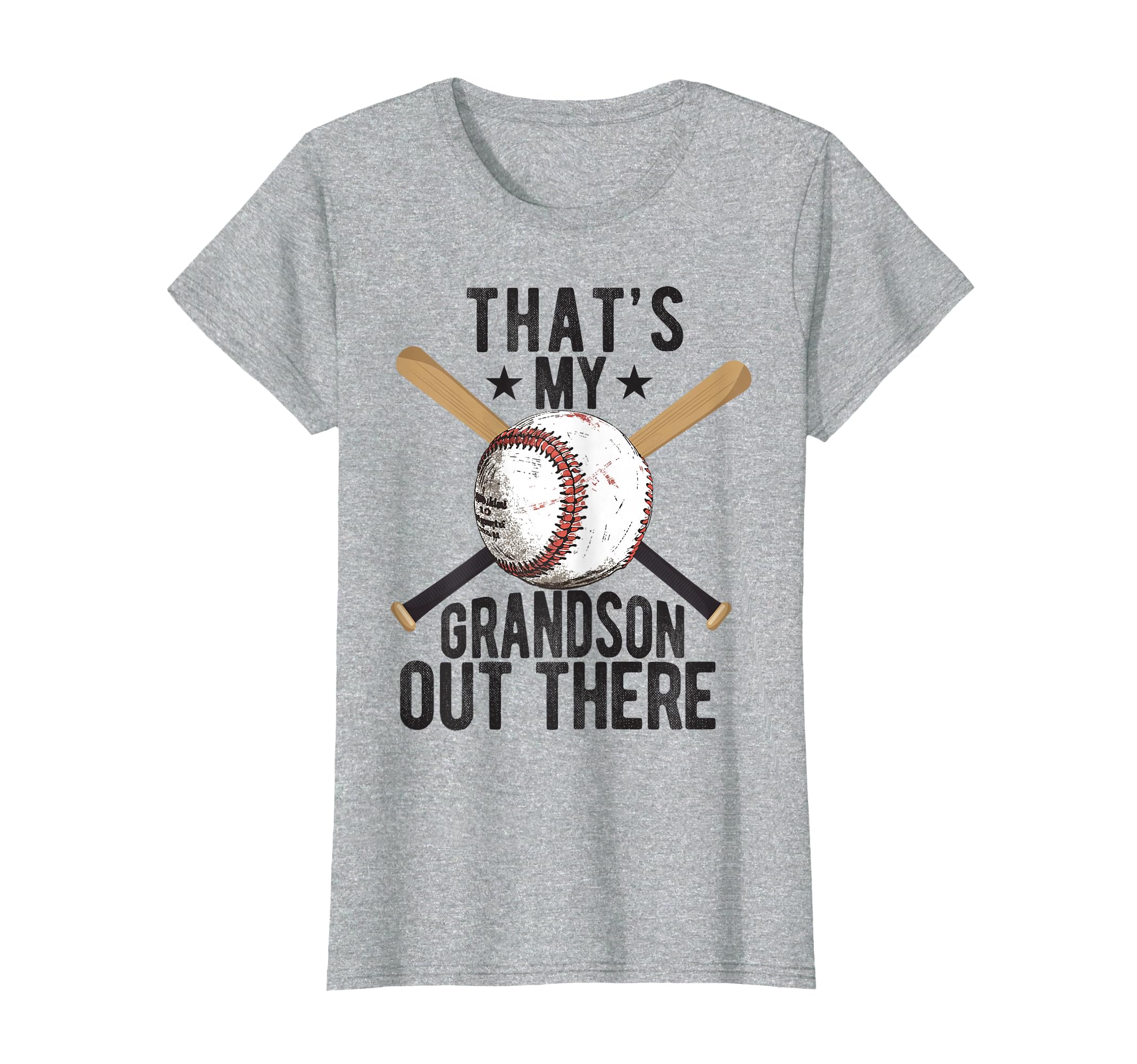 Thats My Grandson Out There Baseball T-Shirt - Minimalist Print Men Women - T-Shirt, Sweatshirt, Hoodie