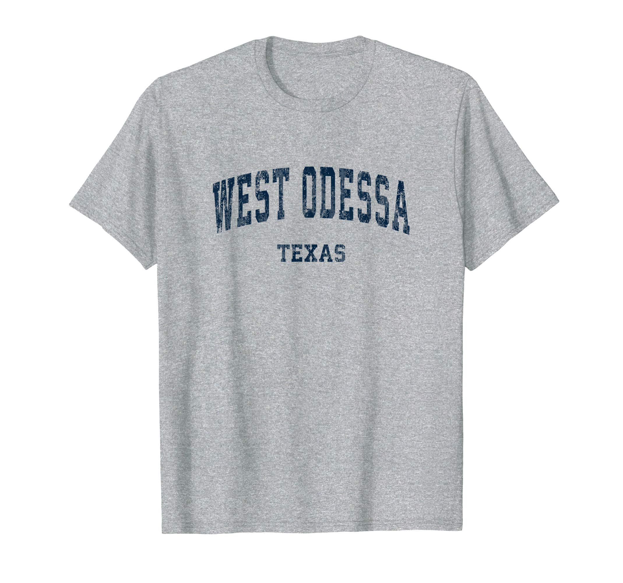 West Odessa Texas Tx Varsity Sports Navy T-Shirt - Aesthetic Graphic Unisex - T-Shirt, Sweatshirt, Hoodie
