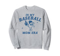 My Baseball Mom Era Game Day Mama Sweatshirt - Custom Art Print for Adults - T-Shirt, Sweatshirt, Hoodie
