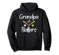 Baller Fathers Day Grandpa Ballers Hoodie - Custom Art Print Men Women - T-Shirt, Sweatshirt, Hoodie