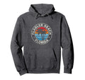 Flagler Beach Florida Fl 70S Hoodie - Casual Everyday Wear for Adults - T-Shirt, Sweatshirt, Hoodie