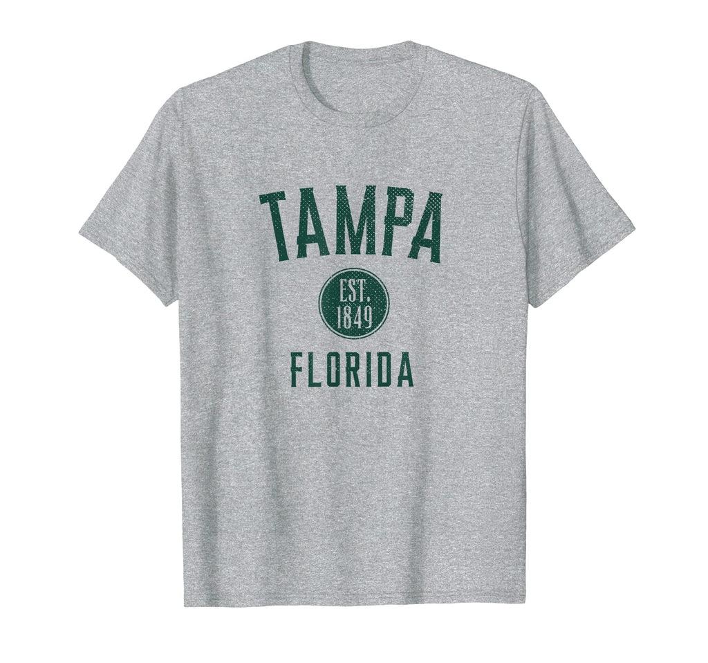 Tampa Florida Varsity Distressed T-Shirt - Streetwear Style Unisex - T-Shirt, Sweatshirt, Hoodie