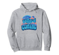 Kamla Is Coming Hippy Boho Hoodie - Minimalist Print for Adults - T-Shirt, Sweatshirt, Hoodie