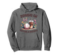 Baseball Mom Iced Coffee Caffeine Hoodie - Minimalist Print Unisex - T-Shirt, Sweatshirt, Hoodie