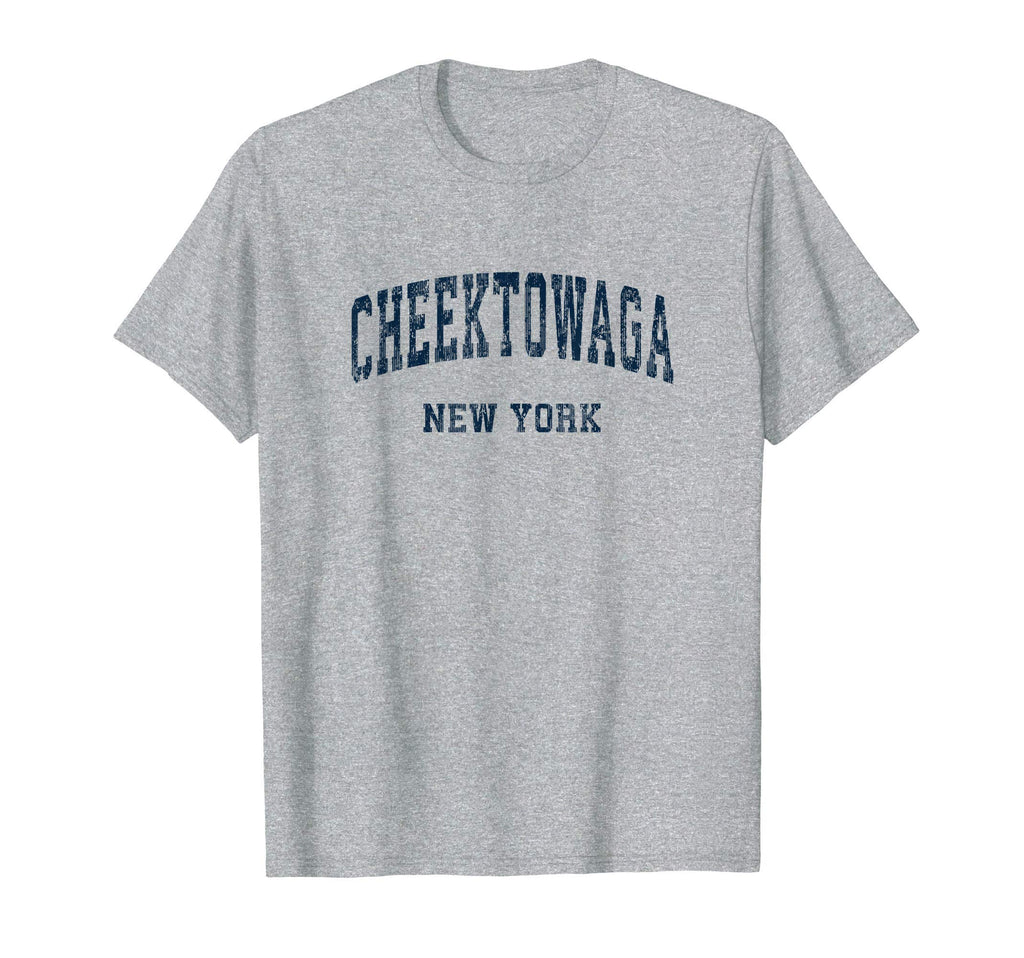 Cheektowaga New York Ny Varsity Sports Navy T-Shirt - Graphic Print Unisex - T-Shirt, Sweatshirt, Hoodie