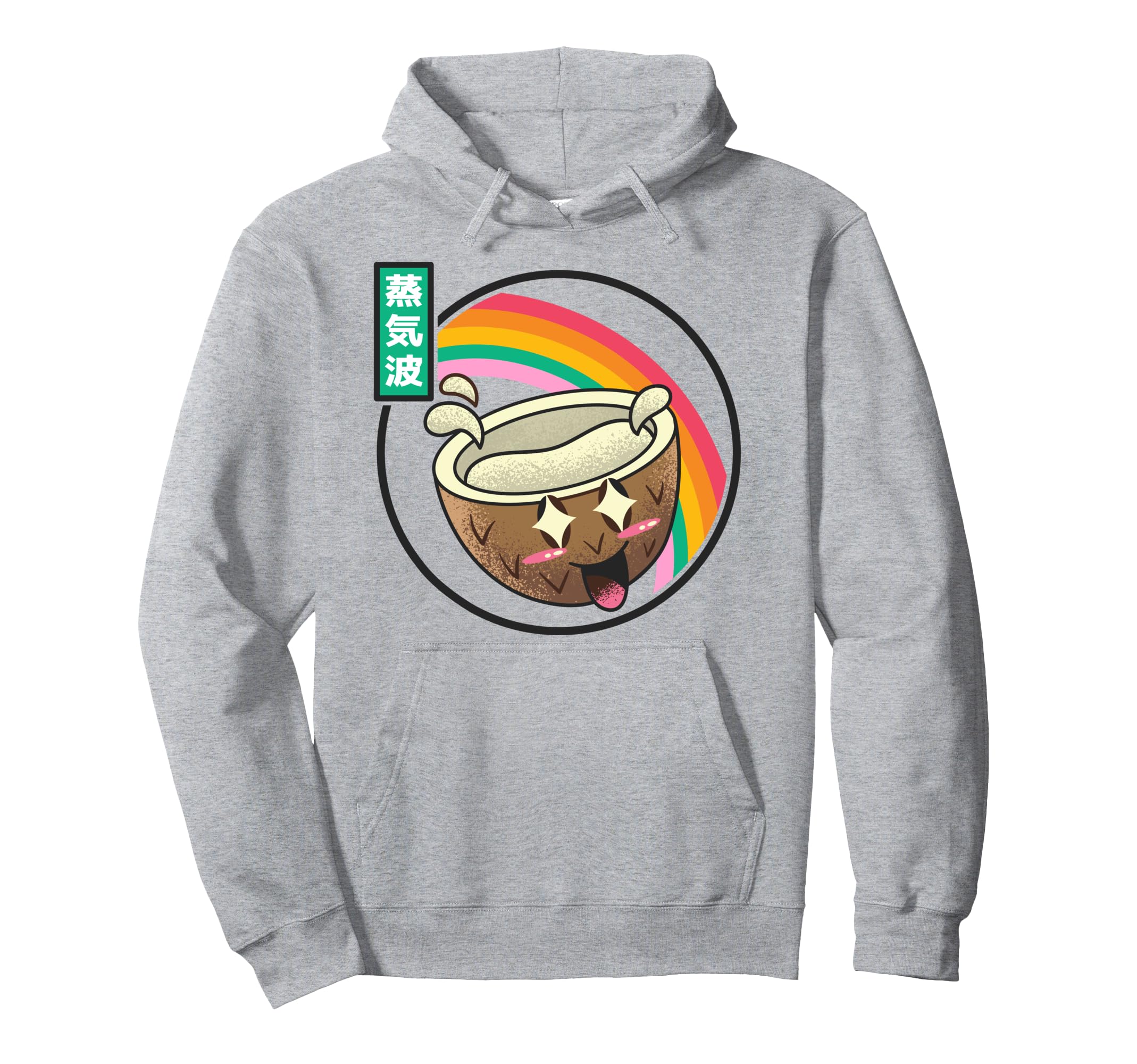 Happy Coconut Digital Japan 80S Otaku Hoodie - Streetwear Style Unisex - T-Shirt, Sweatshirt, Hoodie