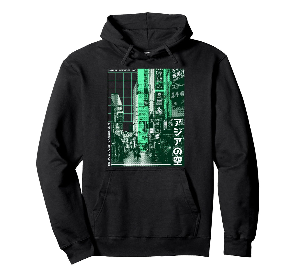 Aesthetic Vaporwave Japan 80S 90S Tokyo Hoodie - Trendy Graphic Unisex - T-Shirt, Sweatshirt, Hoodie