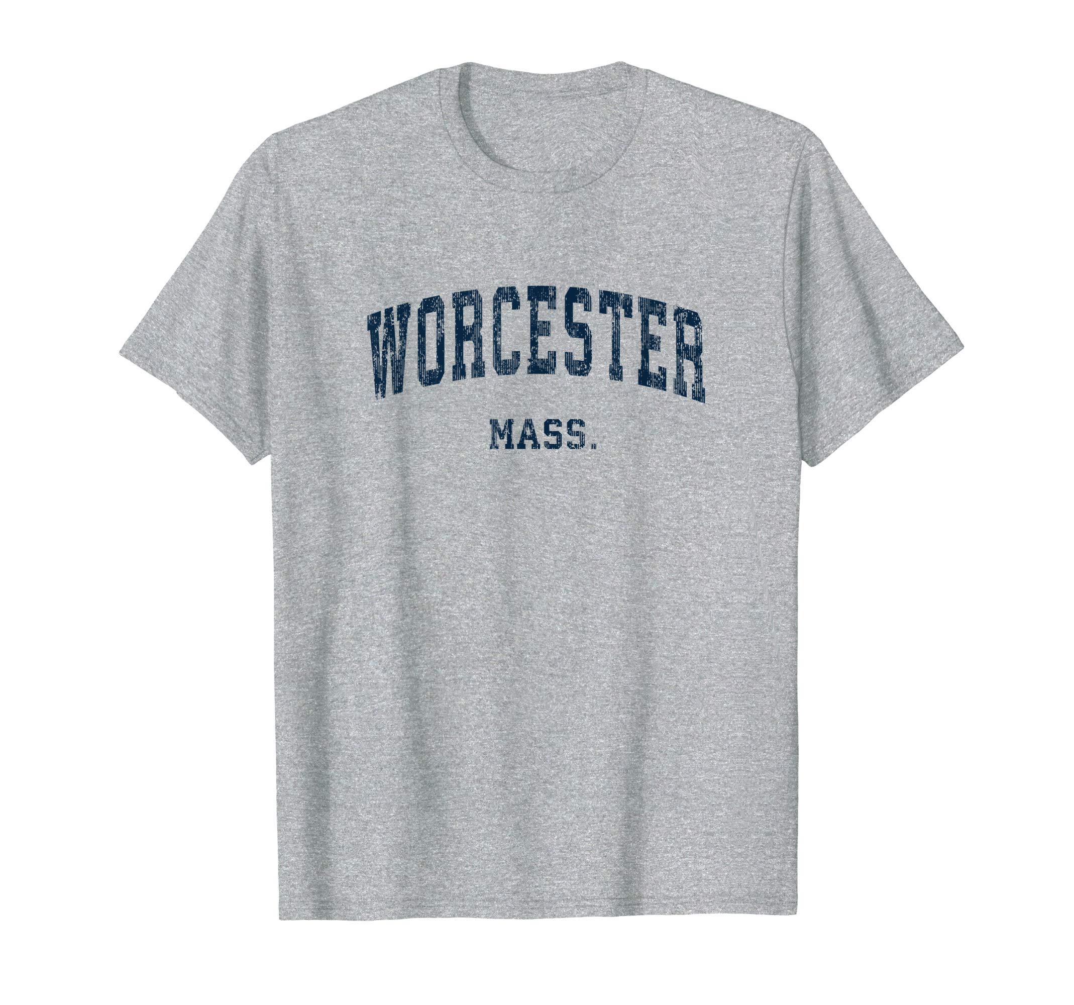 Worcester Massachusetts Ma Varsity T-Shirt - Novelty Apparel for Adults - T-Shirt, Sweatshirt, Hoodie