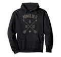 Honolulu Hawaii Distressed Boho Home Hoodie - Streetwear Style Men Women - T-Shirt, Sweatshirt, Hoodie