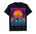 80S Vaporwave Outrun Sun 80 Aesthetic T-Shirt - Aesthetic Graphic Unisex - T-Shirt, Sweatshirt, Hoodie