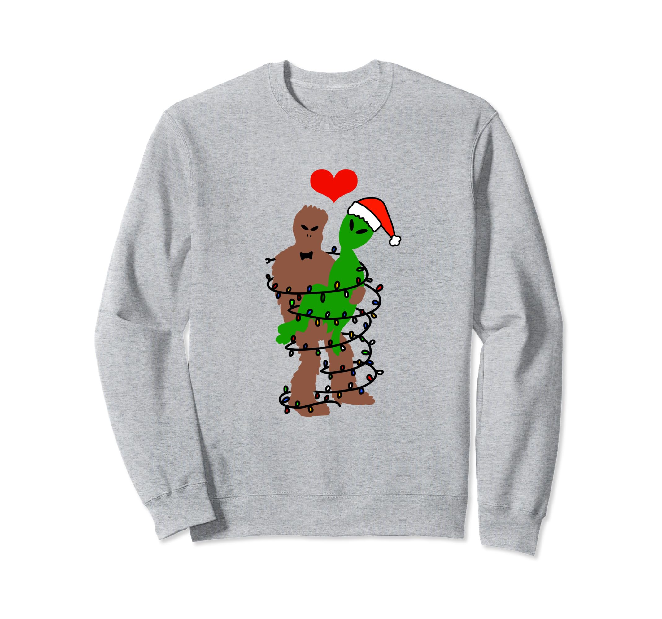 Funny Alien Aesthetic Bigfoot 90S Sweatshirt - Custom Art Print Unisex - T-Shirt, Sweatshirt, Hoodie