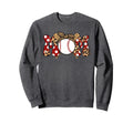Baseball Mom Red Cheetah Leopard Sweatshirt - Streetwear Style for Adults - T-Shirt, Sweatshirt, Hoodie