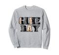 Game Day Baseball Sweatshirt - Minimalist Print Men Women - T-Shirt, Sweatshirt, Hoodie