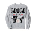 Mom Birthday Baseball Lover First Sweatshirt - Novelty Apparel for Adults - T-Shirt, Sweatshirt, Hoodie