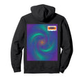 Swirl New Wave Mix Tape Music Cassette Hoodie - Unique Graphic Unisex - T-Shirt, Sweatshirt, Hoodie