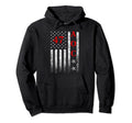 2024 Aoc President American Flag Hoodie - Minimalist Print for Adults - T-Shirt, Sweatshirt, Hoodie