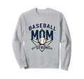 Baseball Mom Strong Sweatshirt - Aesthetic Graphic Unisex - T-Shirt, Sweatshirt, Hoodie