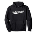 Nottingham England Cursive 1970S Swoosh Hoodie - Unique Graphic for Adults - T-Shirt, Sweatshirt, Hoodie