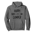 Arrow Happy Camper Camping Outfit Boho Hoodie - Graphic Print for Adults - T-Shirt, Sweatshirt, Hoodie